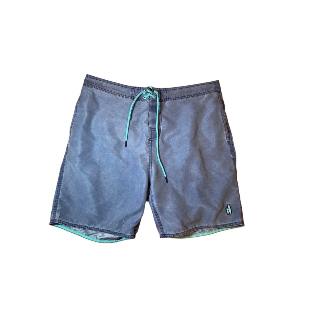 Johnnie-O Gold Coast Board Shorts Sz 33, 7" Inseam, Stretch with Pockets